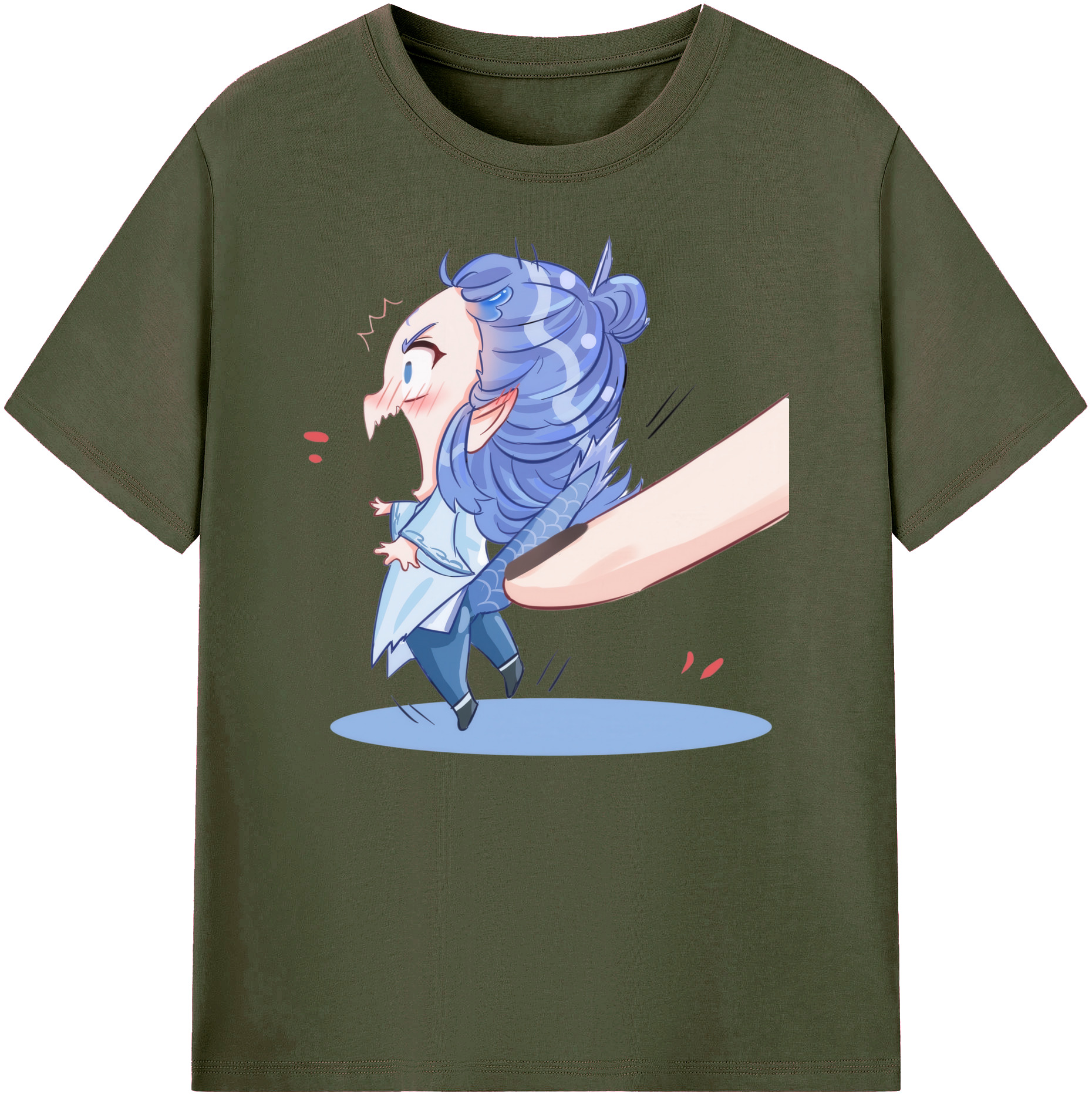 （画像用） Ne Zha 2 ナタ 魔童の大暴れ 綿100％ メンズ半袖Tシャツ｜肌触りやわらか＆通気性